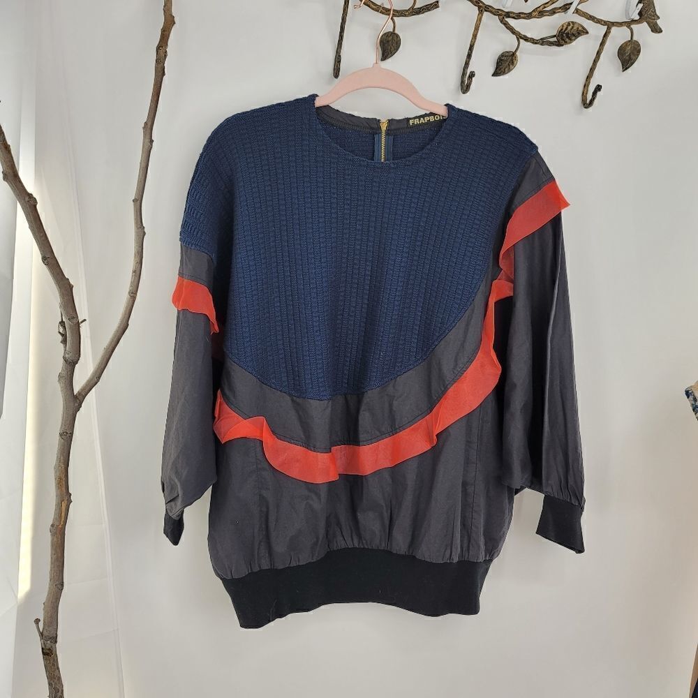 Frapbois 80s retro inspired top